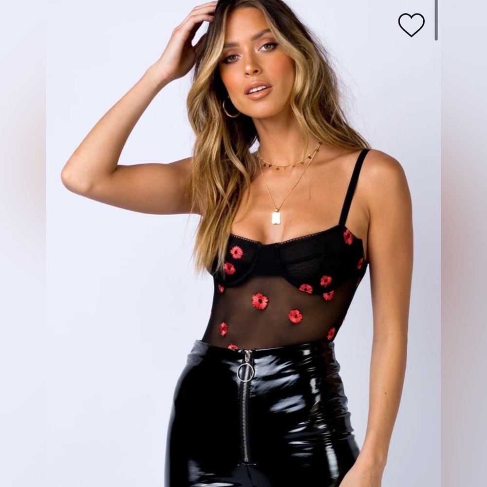 Princess Polly Madsen Mesh Bodysuit